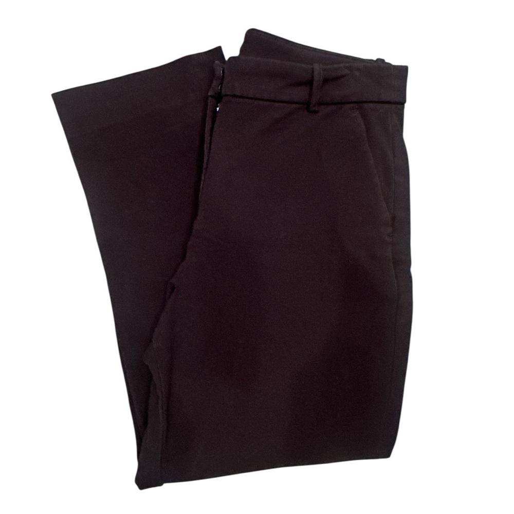 J. Crew Kallie Black Pants Sz 10P Cropped Career Preppy Office Versatile